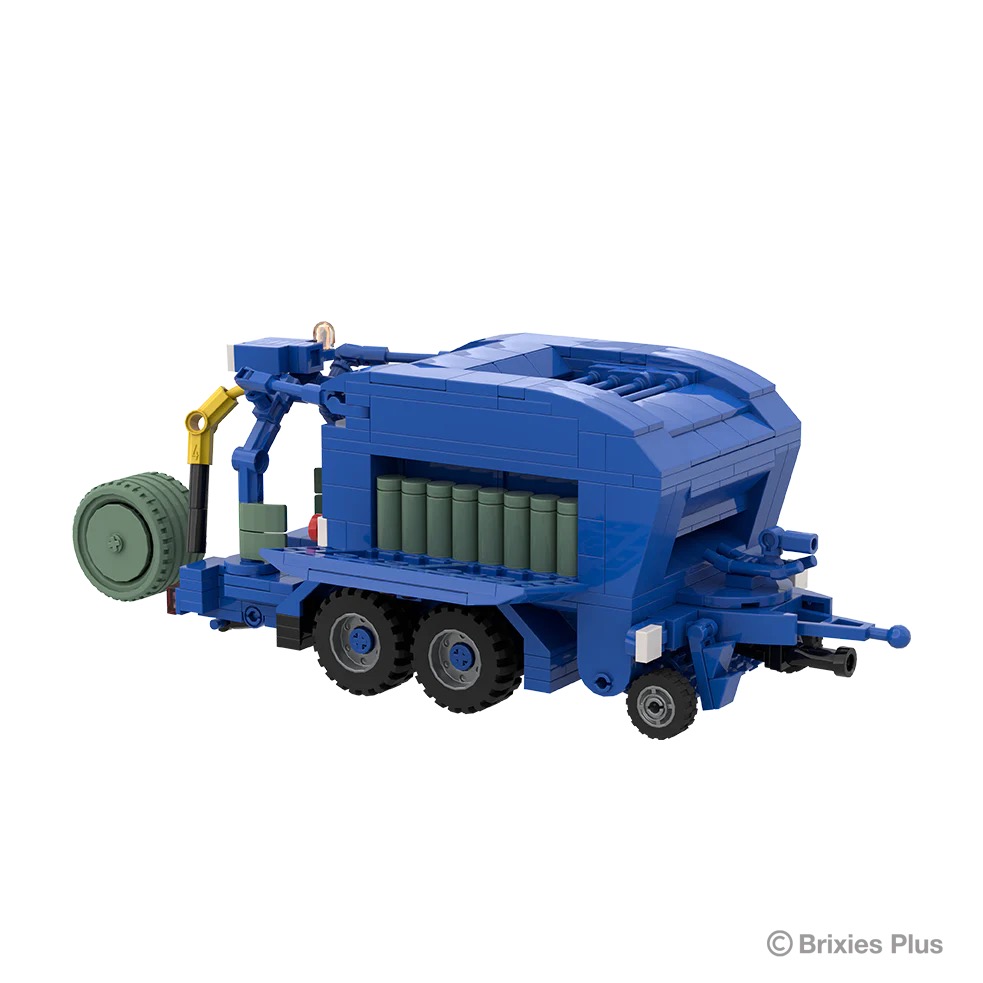 BRIXIES Plus Göweil 1F125 Ballenpresse Modell von Brixies Plus 1:32