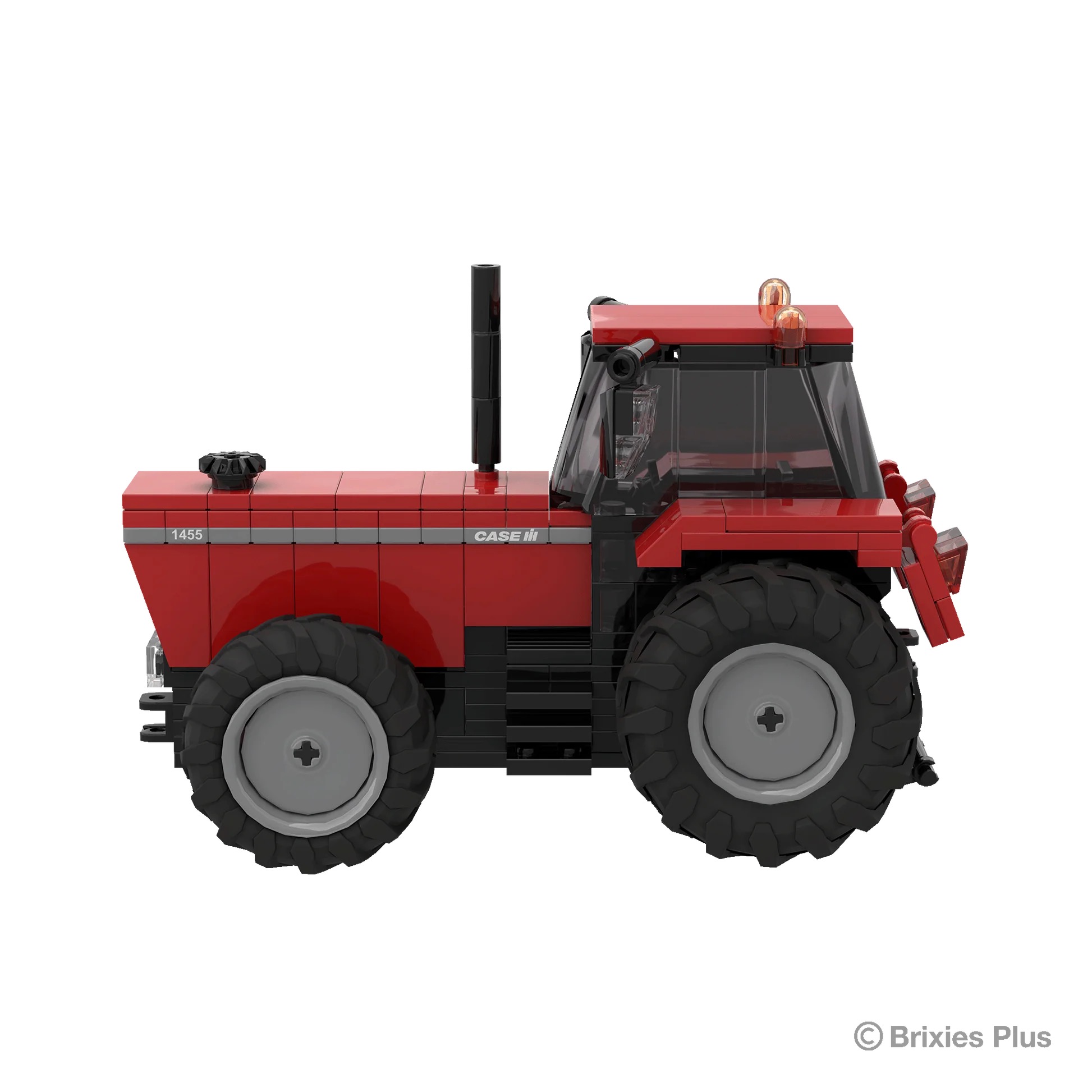 Case IH 1455 BRIXIES Plus Klemmbausteine Modell von Brixies Plus 1:32