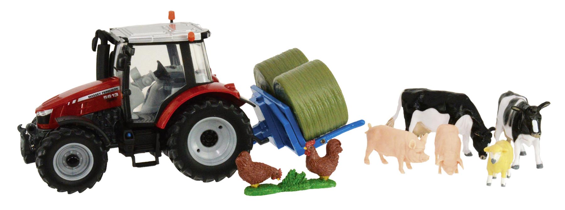 Massey Ferguson Traktor Spieleset Modell von Britains 1:32