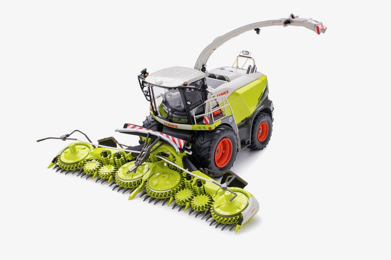 MA77077-1 Artikelname: Claas Jaguar 990 Green Eye + Orbis 900 Originalhersteller: Claas von MarGe Models im Maßstab: 1:32 Hersteller-Nr: 0002683150