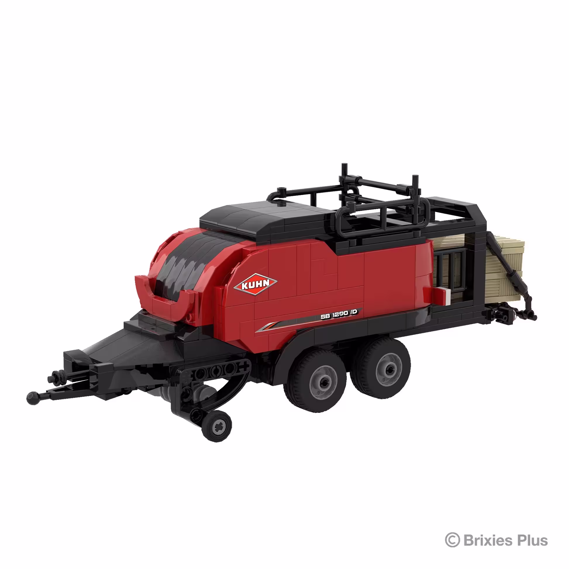 MA76702-1 Artikelname: BRIXIES Plus Kuhn Square Baller SB 1290 Originalhersteller: Kuhn von Brixies Plus im Maßstab: 1:32 Hersteller-Nr: 222.818