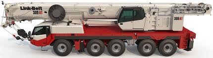 Link-Belt 300 AT Mobilkran 5-achsig Modell von NZG 1:50