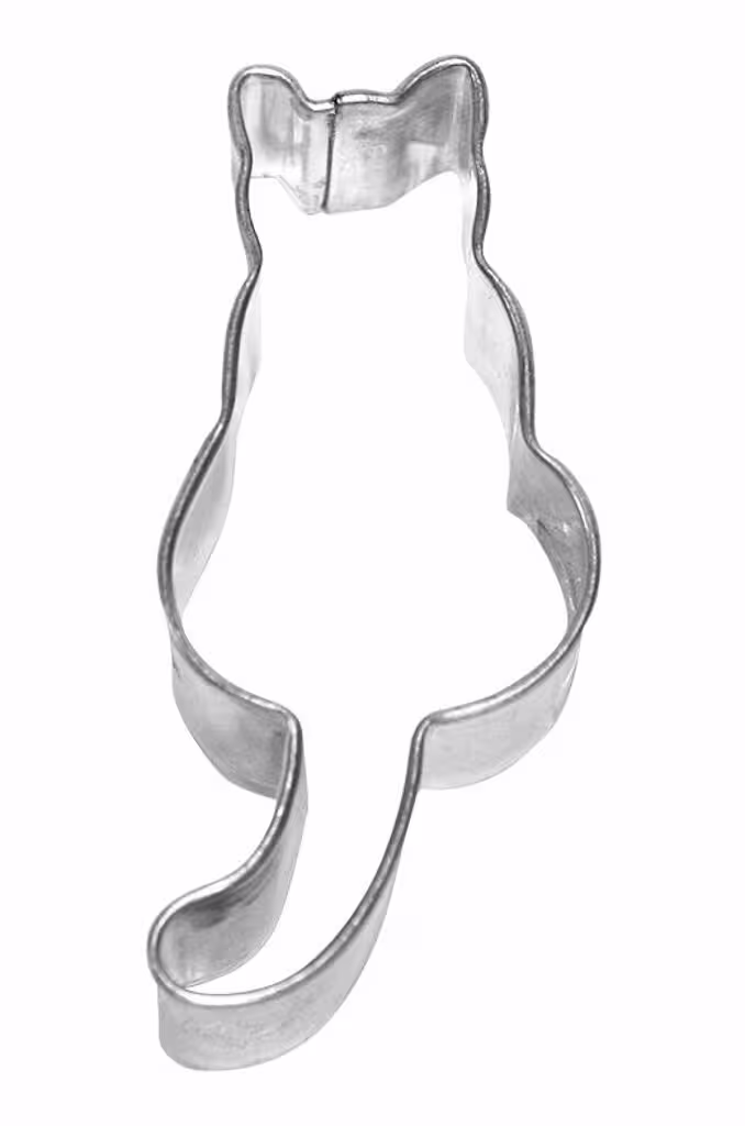 Ausstechform Katze sitzend 7cm-1