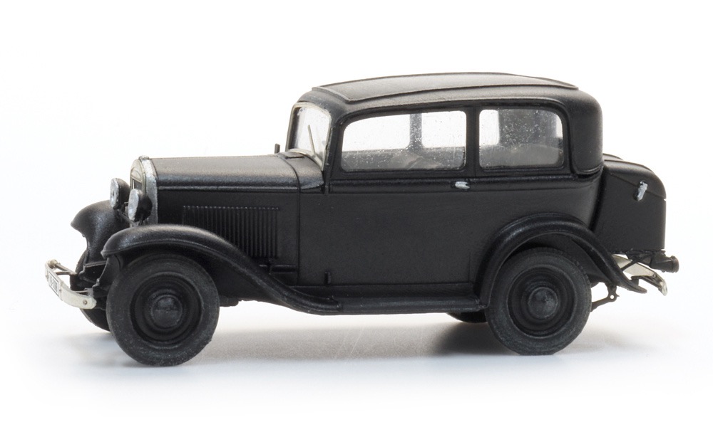 Opel 1.2L Limousine schwarz Modell von Artitec 1:87