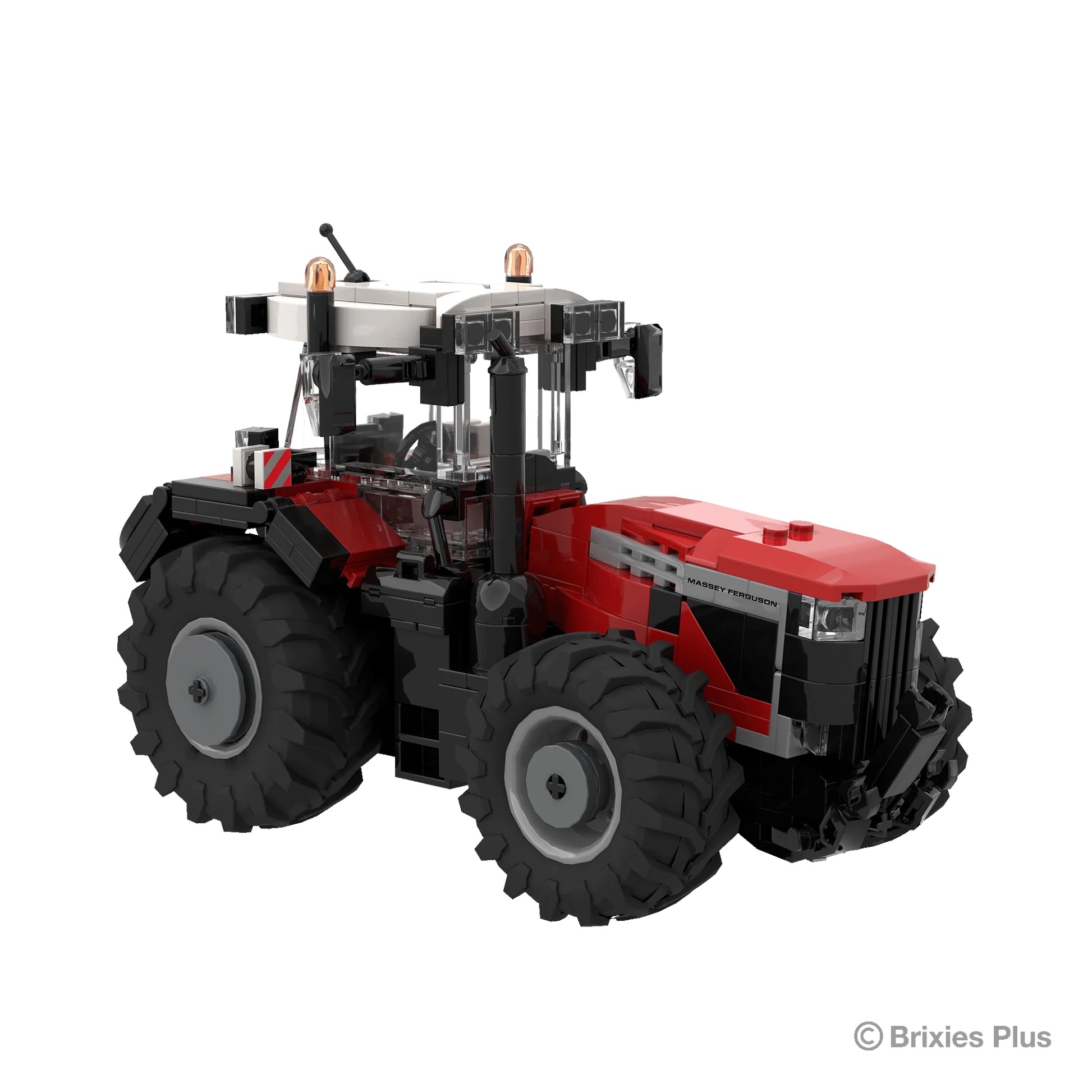 Massey Ferguson 9S BRIXIES Plus Klemmbausteine Modell von Brixies Plus 1:32
