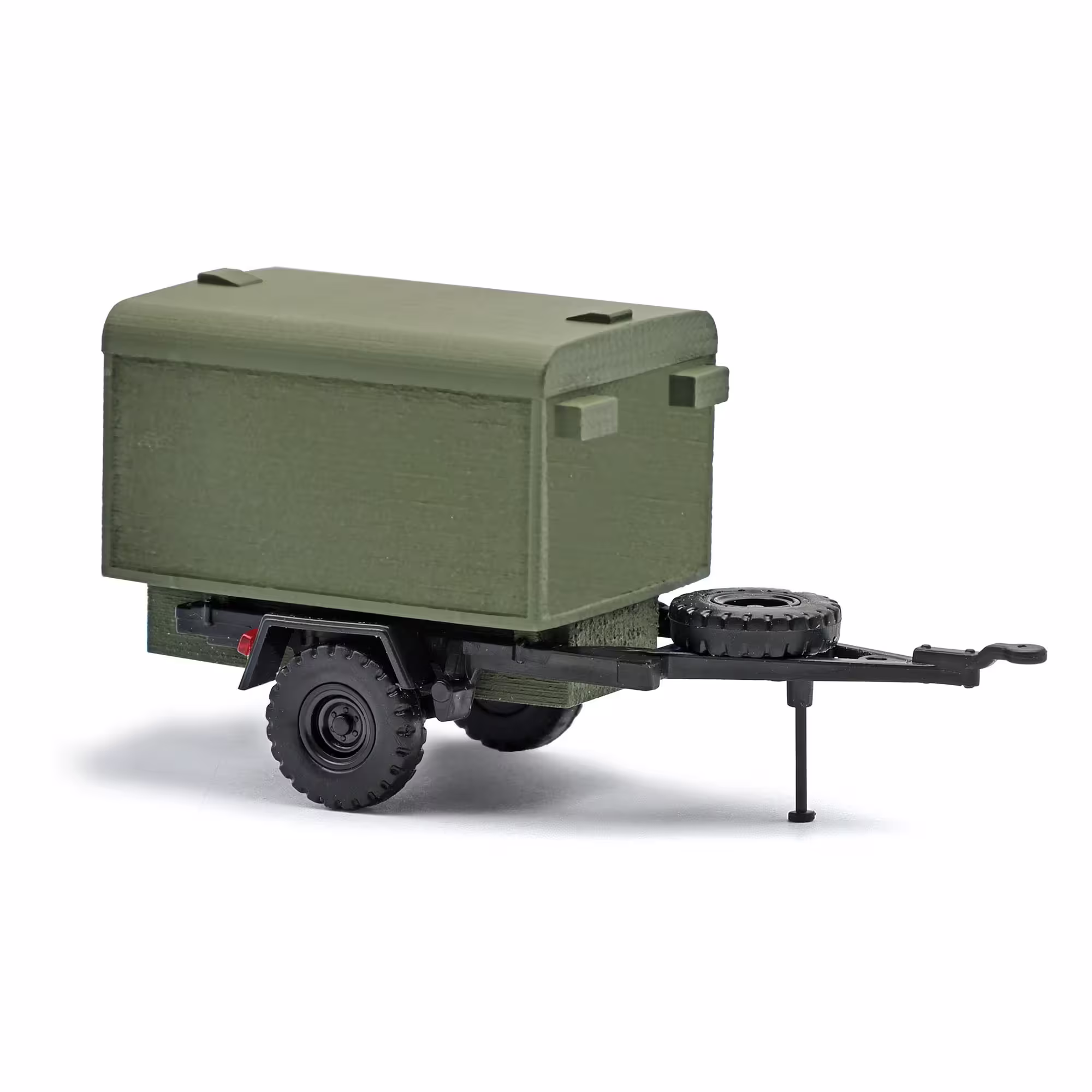 MA76379-1 Artikelname: IFA HL 10 Anhänger, mit Kofferaufbau Originalhersteller: Ifa Modelltyp: HL10.00 von Busch im Maßstab: 1:87 Hersteller-Nr: 53614