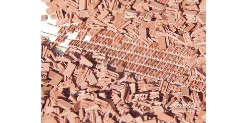 Dachziegel Herzziegel (1000 Stk.) Modell von Juweela 1:87