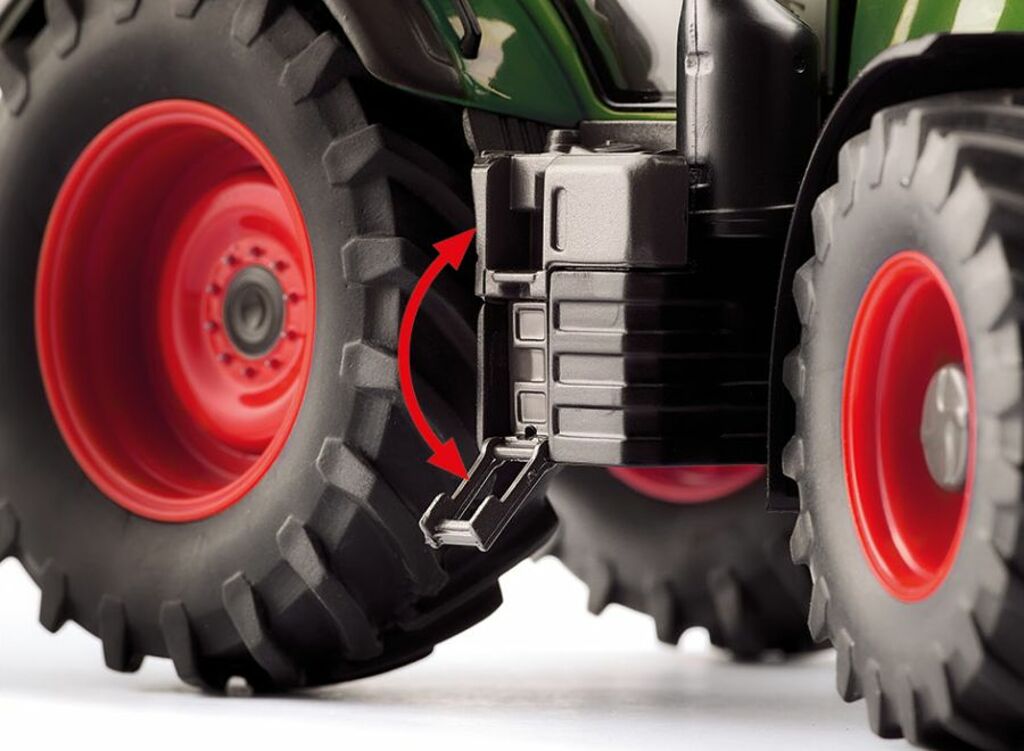 Fendt 724 Vario Gen.7 mit Frontlader Modell von WIKING 1:32