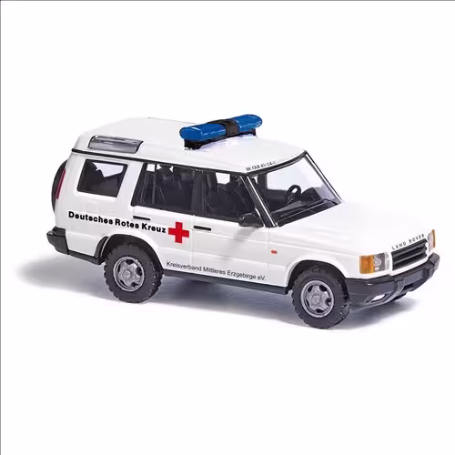 Land Rover Discovery DRK Erzgebirge Modell von Busch 1:87 eilbote-onlineshop - Agrarfox