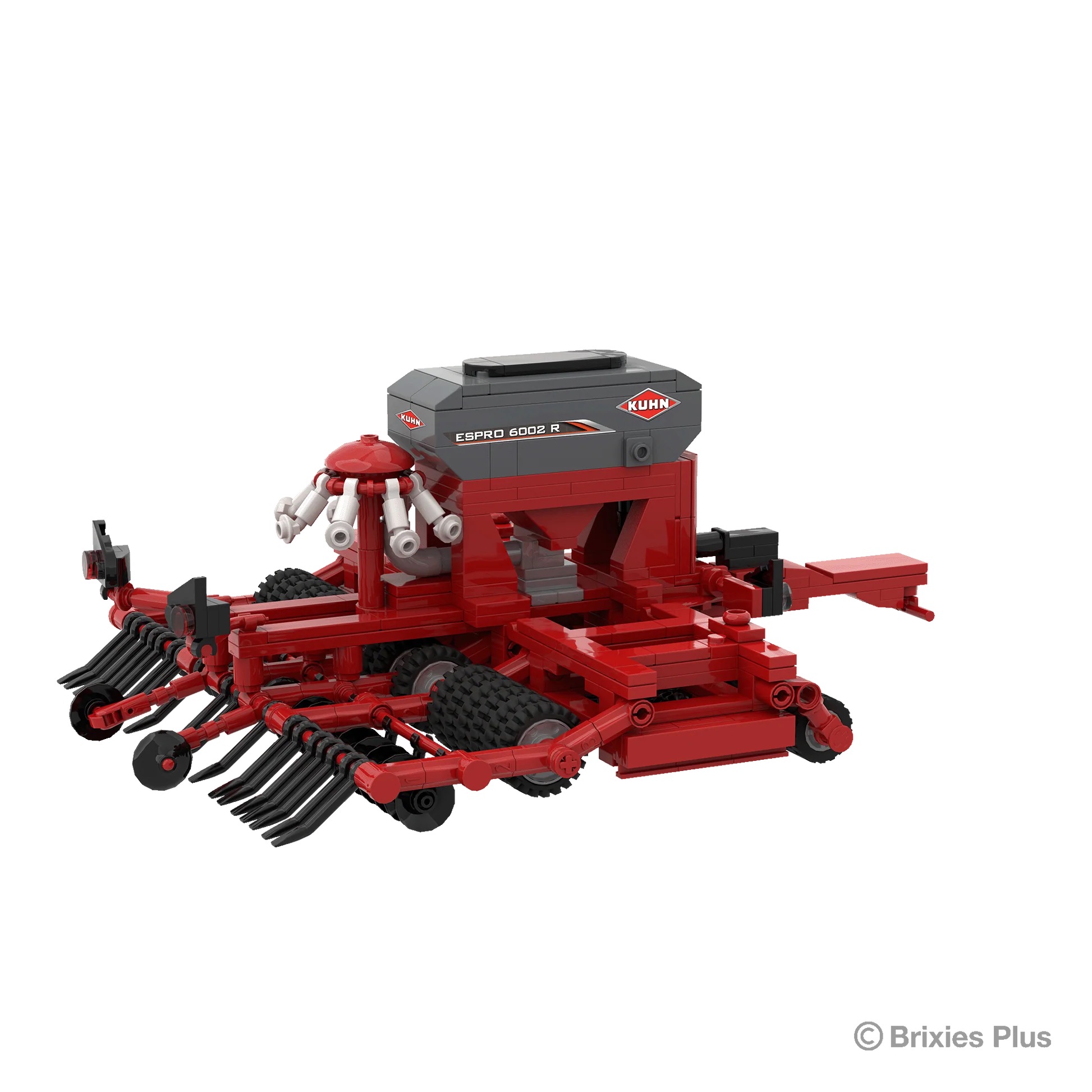 BRIXIES Plus Kuhn Espro 6002 R trailed seeder Modell von Brixies Plus 1:32