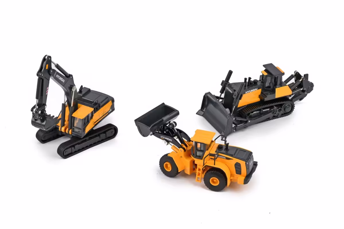 Hyundai Bauaschinenset Modell von Imc Models 1:87 eilbote-onlineshop - Agrarfox