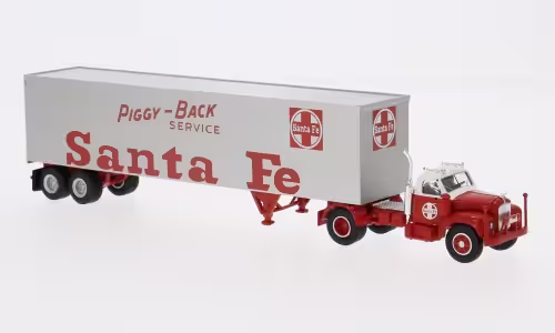 Mack B61 Koffersattelzug Santa Fe Modell von Brekina 1:87 eilbote-onlineshop - Agrarfox