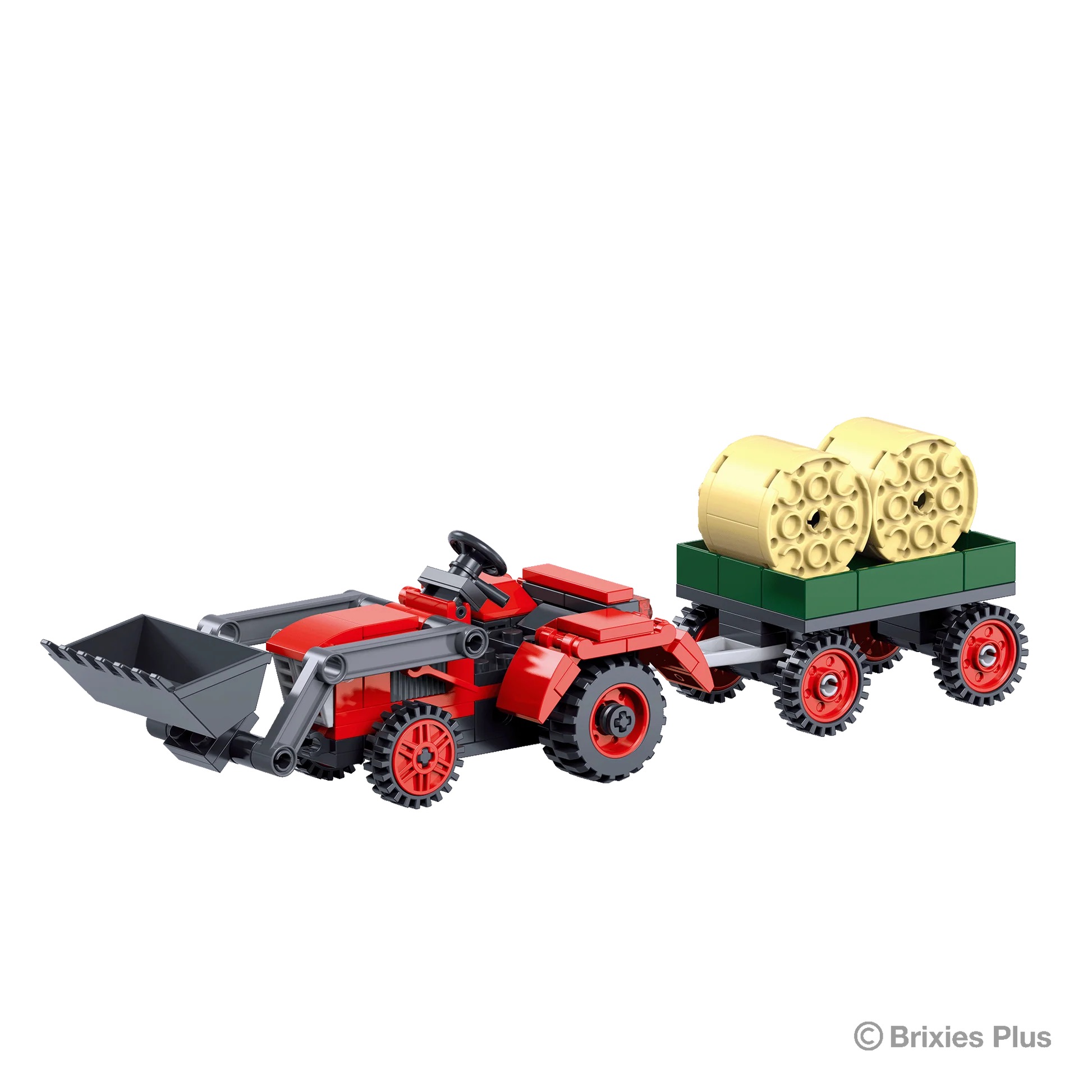 BRIXIES Plus Traktor Rot Modell von Brixies Plus 