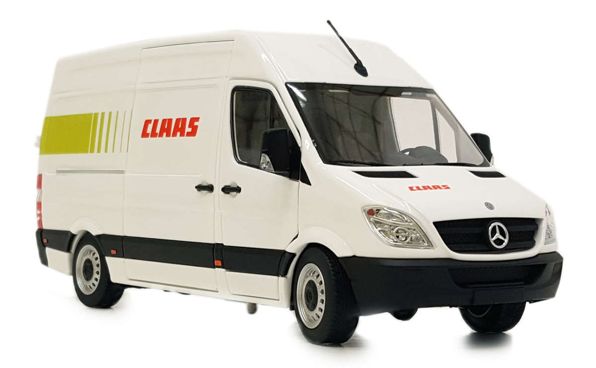 Mercedes-Benz Sprinter Claas Edition weiß Modell von MarGe Models 1:32