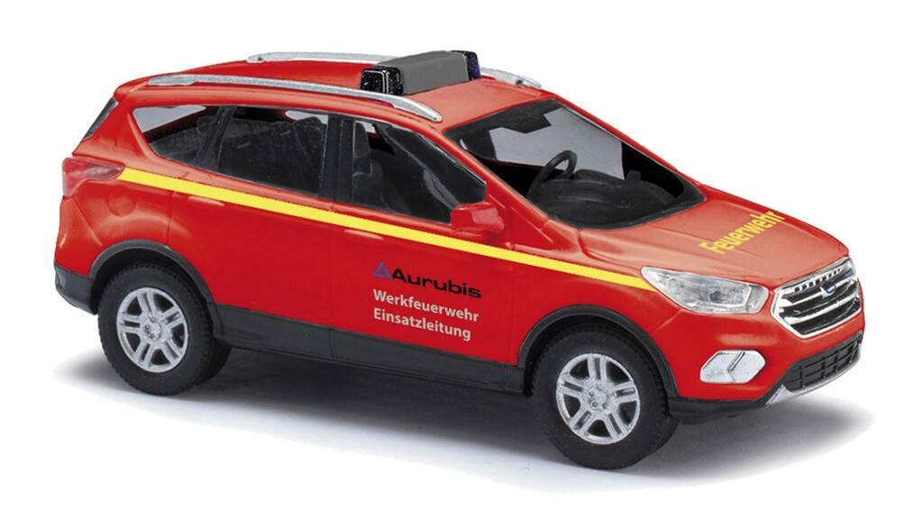 Ford Kuga Werkfeuerwehr Aurubis Hamburg Baujahr 2017 Modell von Busch 1:87
