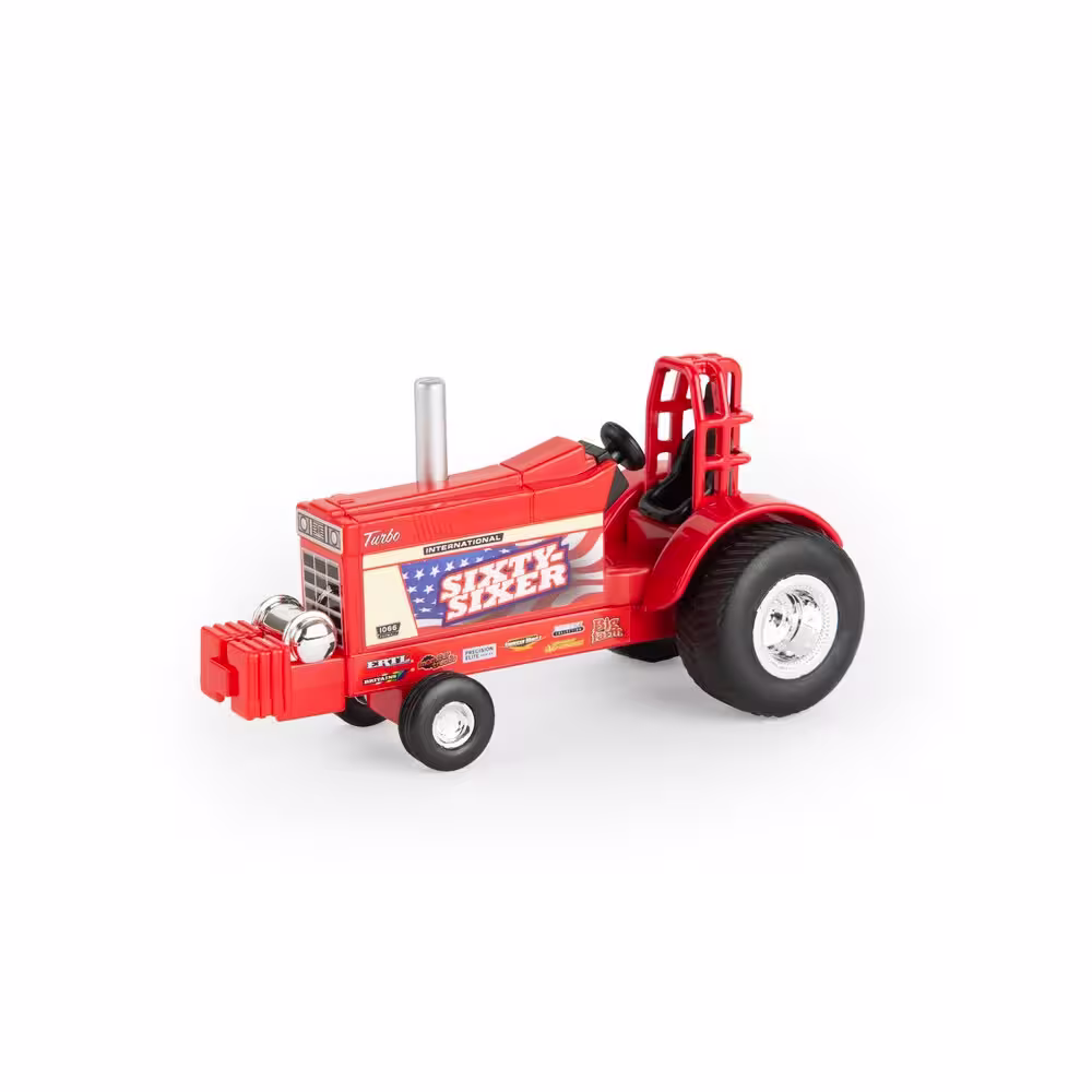 IH Vintage Pulling Tractor Sixty Sixer rot Modell von Ertl 1:64 eilbote-onlineshop - Agrarfox