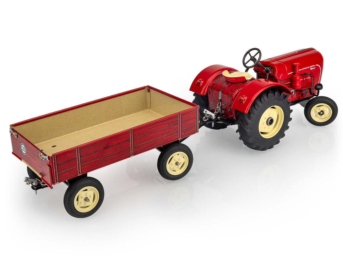 Porsche Master 419 mit Anhänger Modell von Kovap 1:25