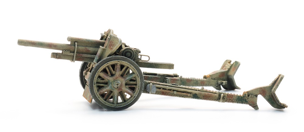 15 cm sIG 33 (schweres Infanterie Geschütz 33) Afrika Modell von Artitec 1:87