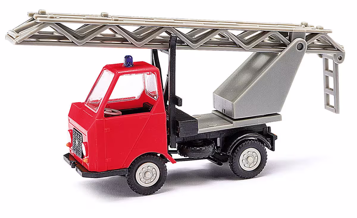 Multicar M22 mit Drehleiter rot Bj. 1964 Modell von Mehlhose 1:87 eilbote-onlineshop - Agrarfox