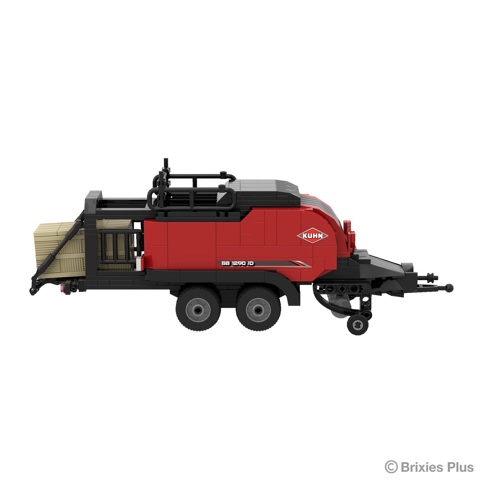 BRIXIES Plus Kuhn Square Baller SB 1290 Modell von Brixies Plus 1:32
