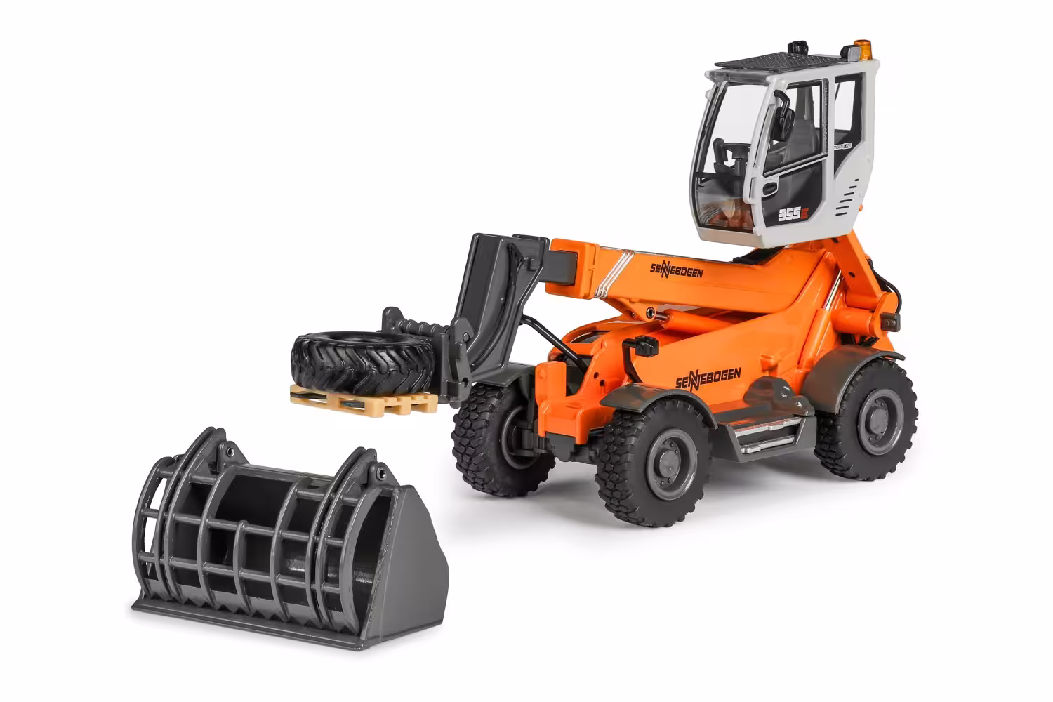 Sennebogen 355 Teleskoplader Telehandler Kommunal Modell von Conrad 1:50 eilbote-onlineshop - Agrarfox