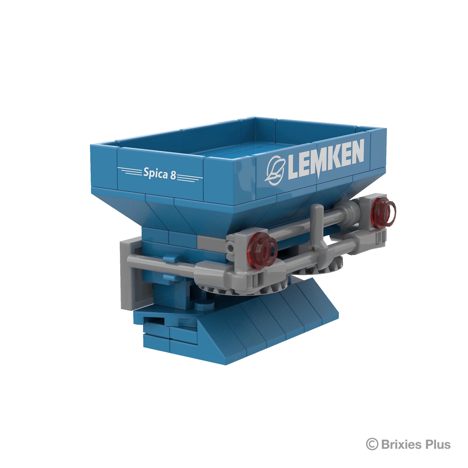 BRIXIES Plus Lemken Spica 8 Modell von Brixies Plus 1:32