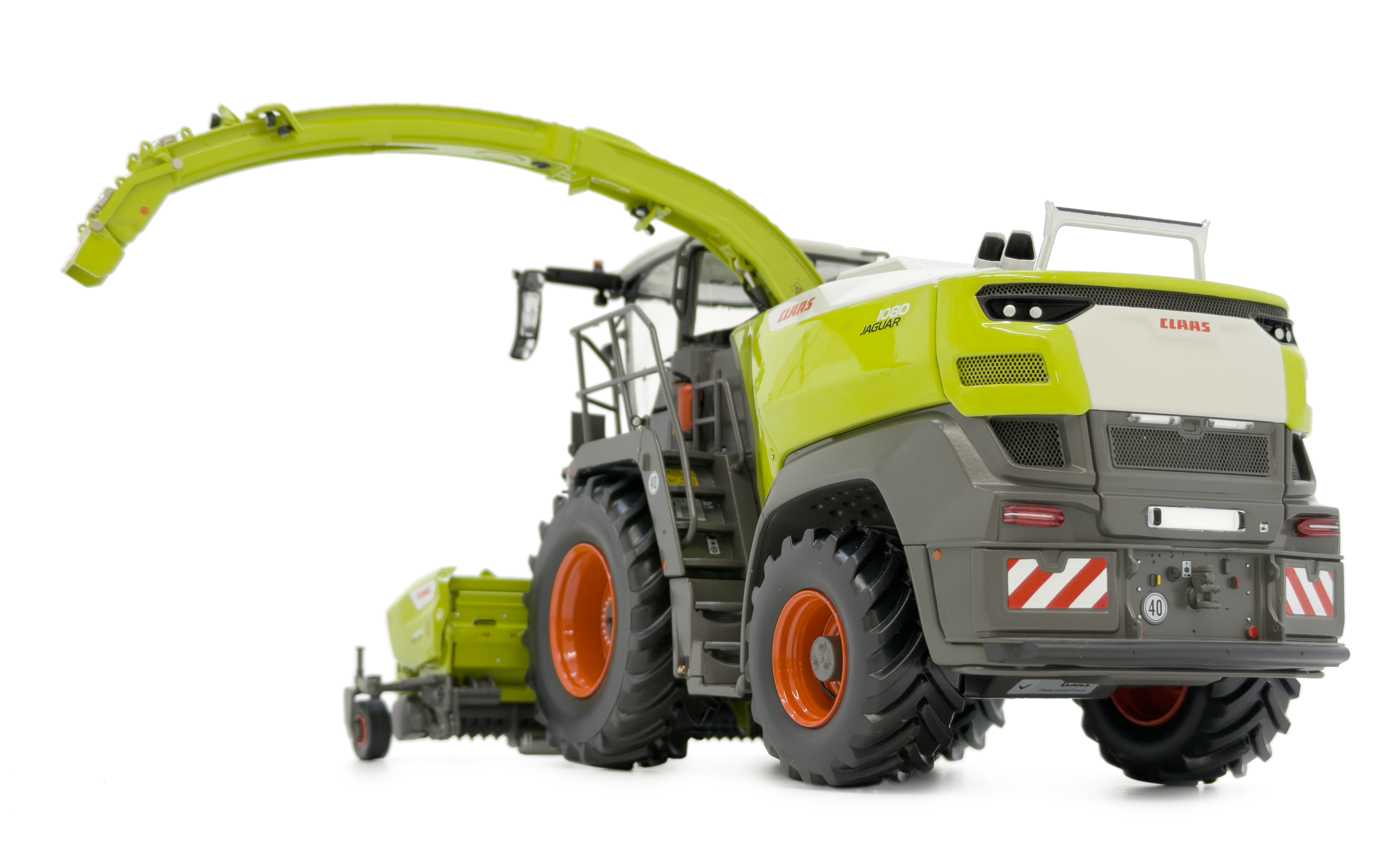 Claas Jaguar 1080 mit Pick Up 4500 Modell von MarGe Models 1:32