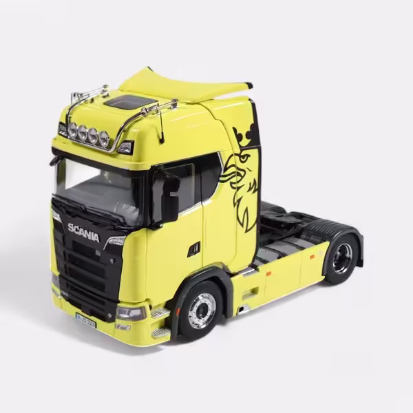 Scania V8 730S 4x2 gelb  Modell von NZG 1:18 eilbote-onlineshop - Agrarfox