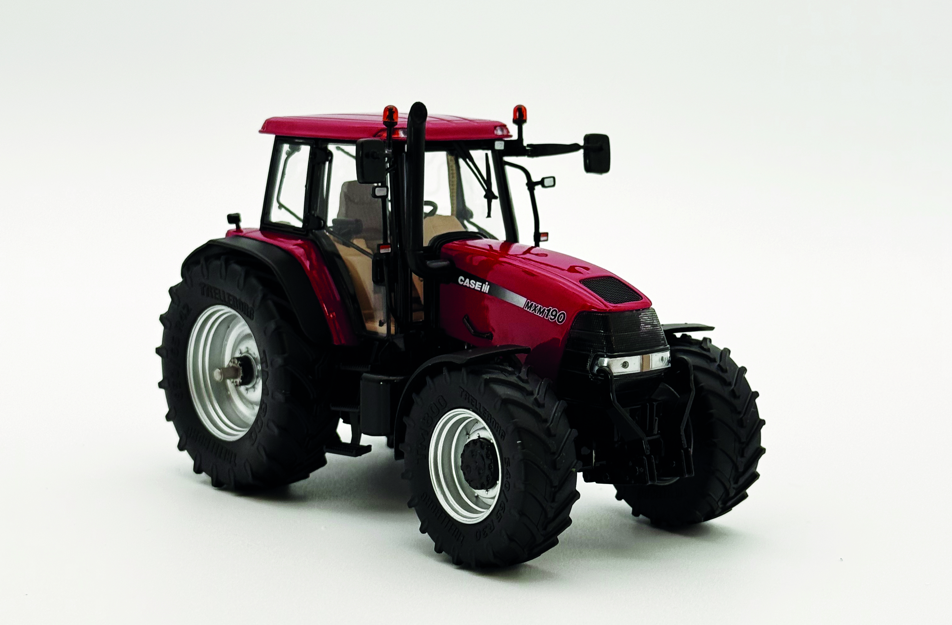 Case MXM 190 mit Fronthydraulik Modell von Ros 1:32