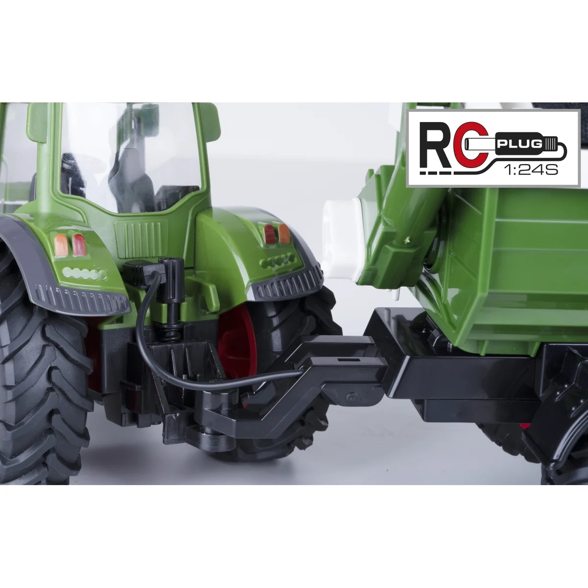 Überladewagen grün für RC-Traktor MB-trac 1000 1:24S