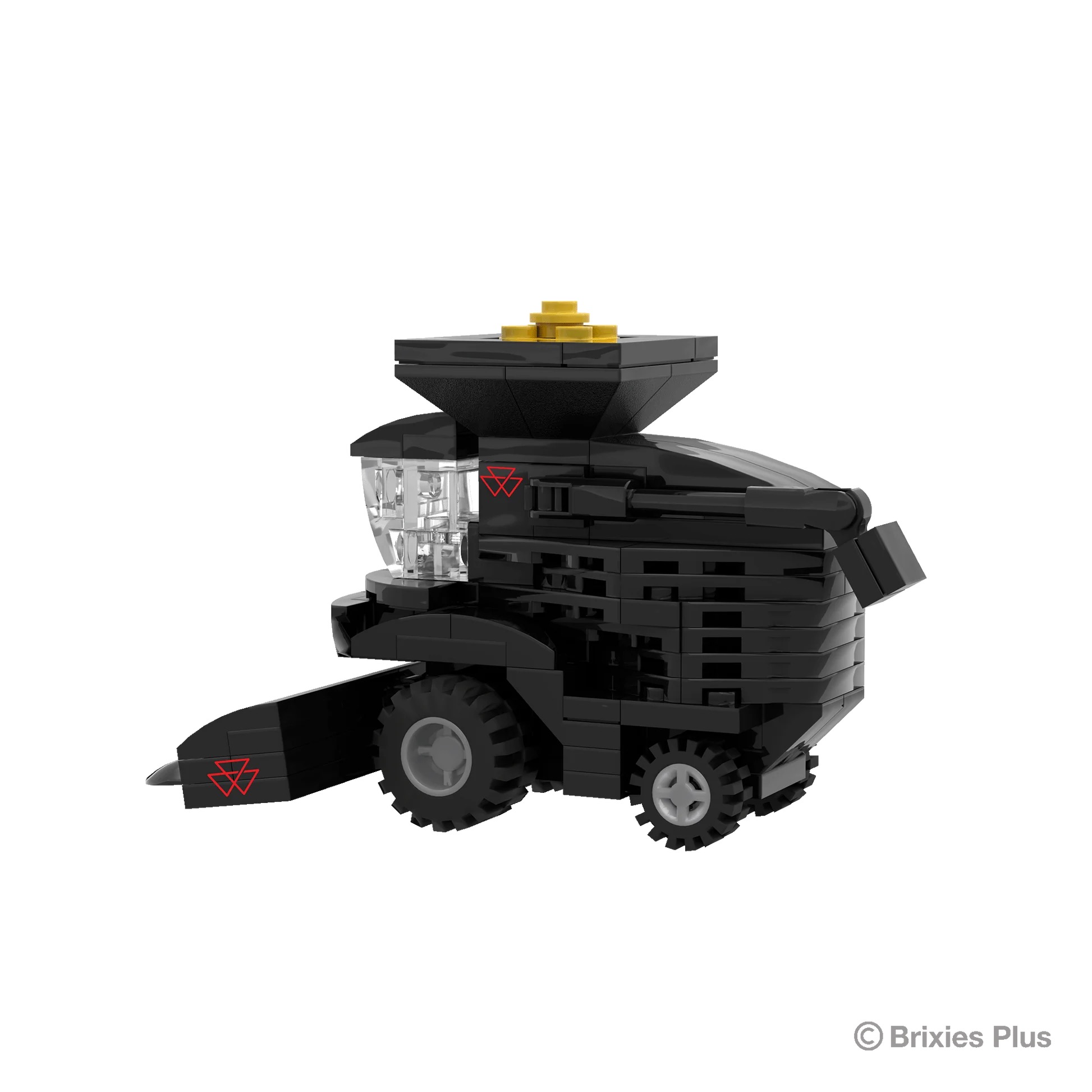 BRIXIES Plus Massey Ferguson Mähdrescher mini Modell von Brixies Plus 1:32