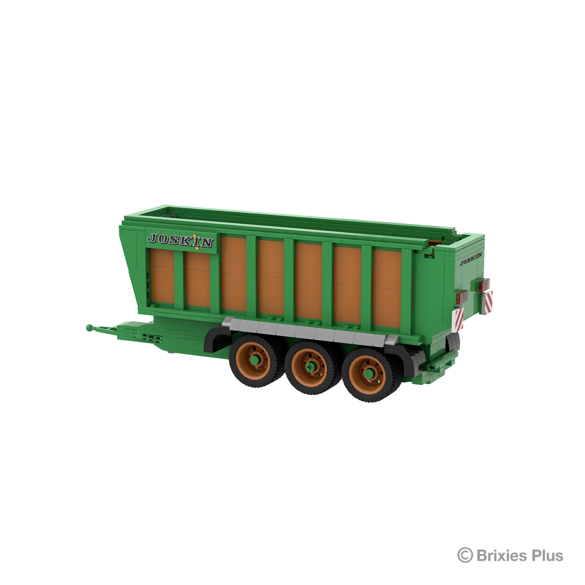 BRIXIES Plus Joskin Drakkar Ladewagen Modell von Brixies Plus 1:32