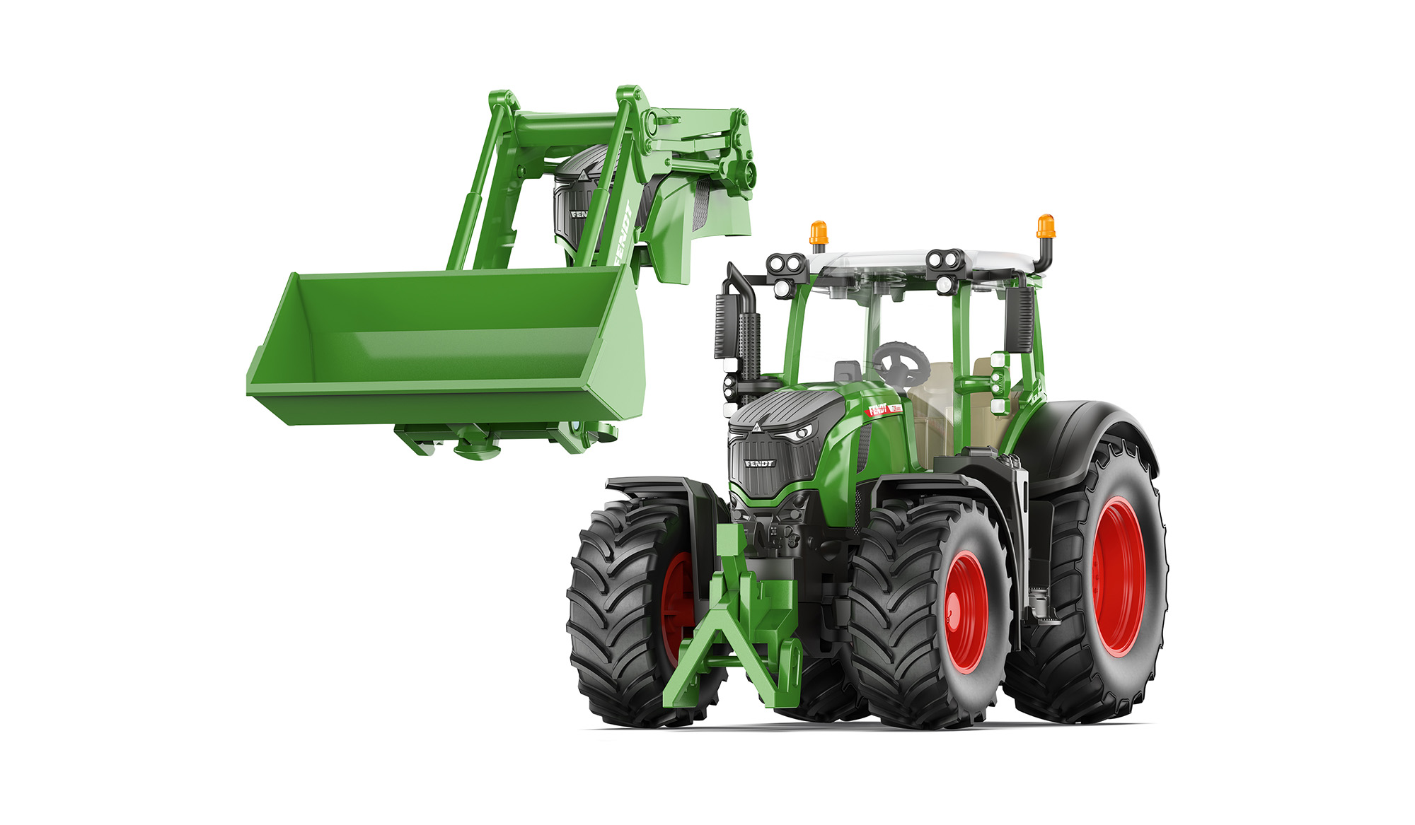 KA76793-1 Artikelname: Fendt Set mit abnehmbaren Frontlader Originalhersteller: Fendt von Siku im Maßstab: 1:32 Hersteller-Nr: 3298