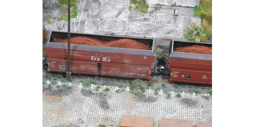 Erzladung Eisenerz 0.3-1.8mm (200g) Modell von Juweela 1:87
