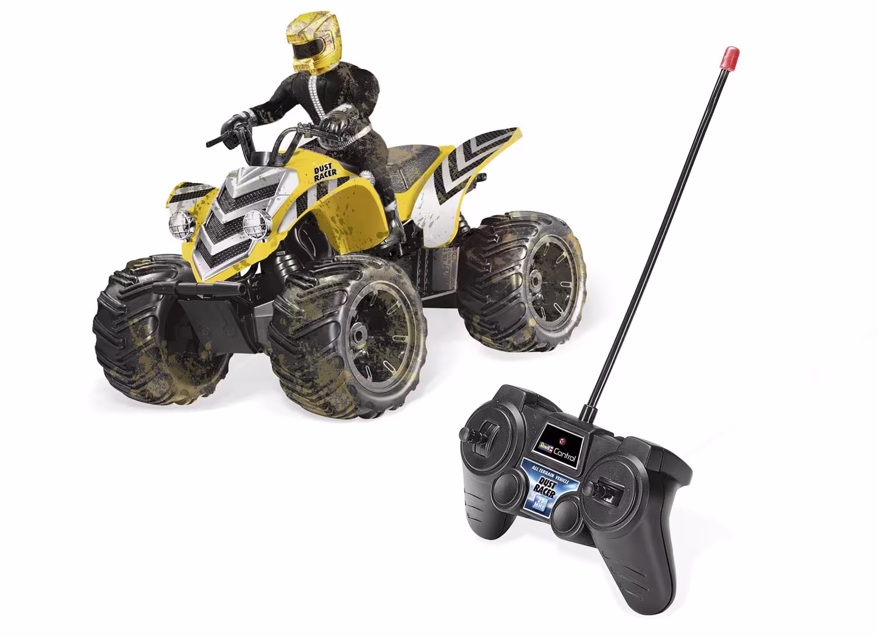 RC Dust Racer Quad mit Fahrer und Fernsteuerung Modell von Revell 1:10 eilbote-onlineshop - Agrarfox