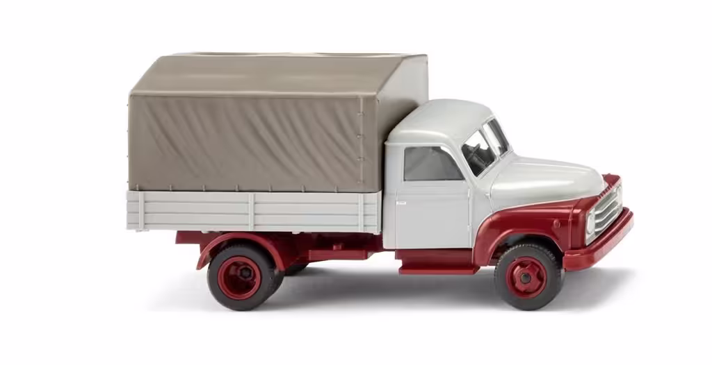 Pritschen-Lkw Hanomag L 28 - fenstergrau-1