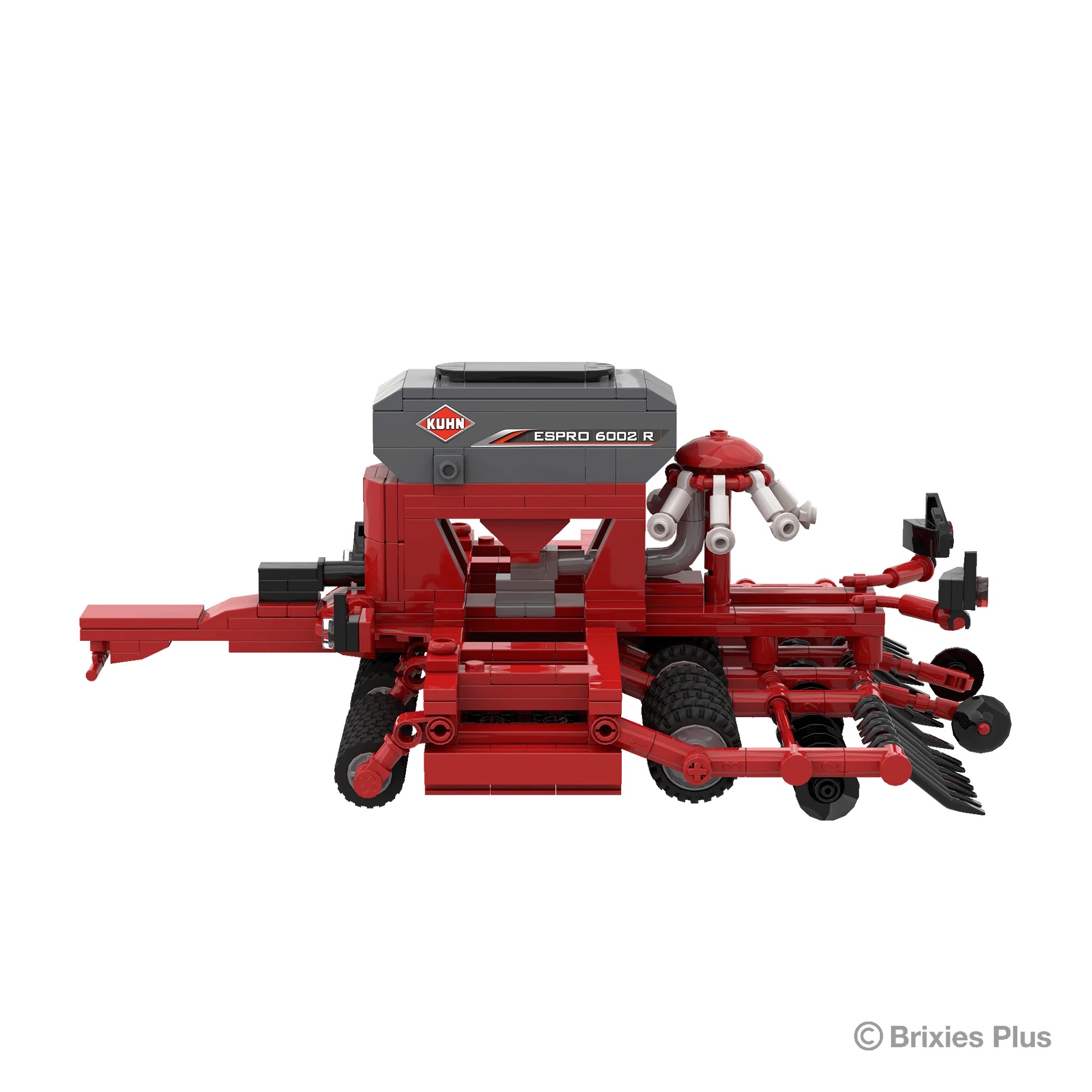 BRIXIES Plus Kuhn Espro 6002 R trailed seeder Modell von Brixies Plus 1:32