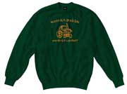Sweatshirt Kind „Wenn ich groß bin werde ich Landwirt“ (grün)