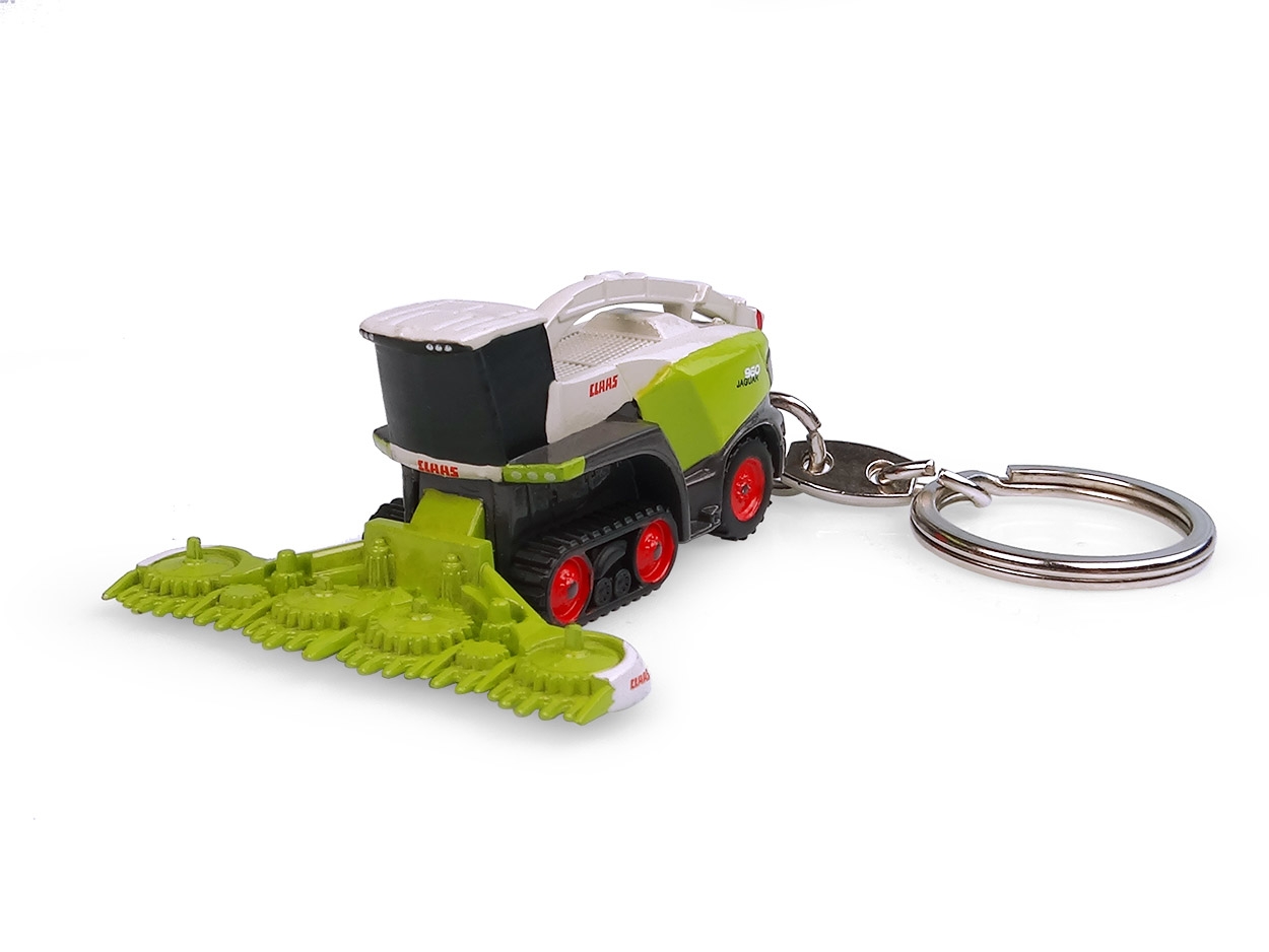 Claas Jaguar 960 Terra Trac Schlüsselanhänger Modell von Universal Hobbies 