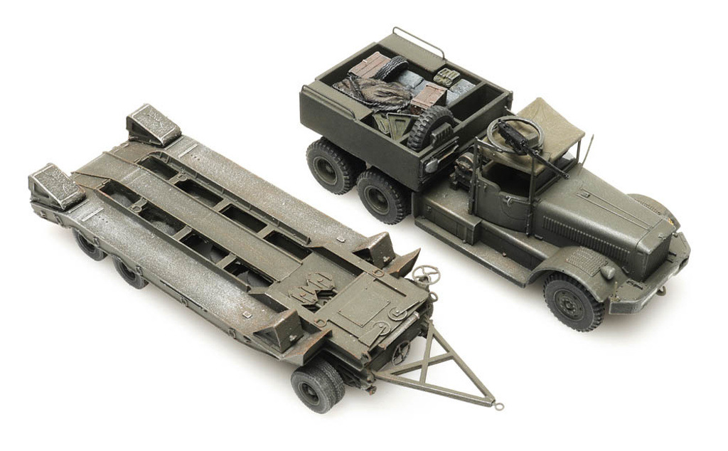 M19 Diamond T mit Anhänger Modell von Artitec 1:87