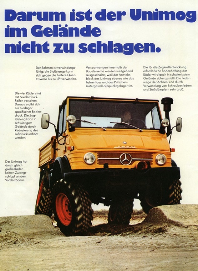 Unimog Prospekte