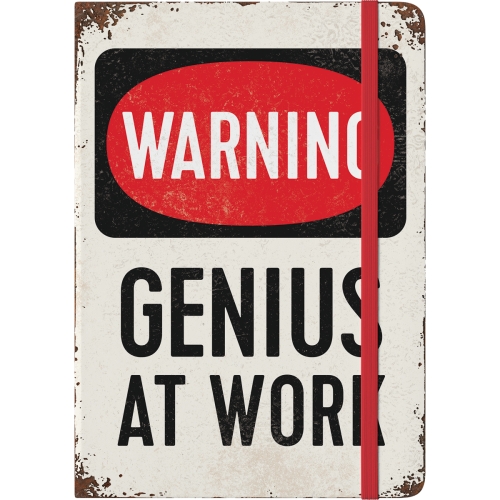 Notizbuch - genius at work