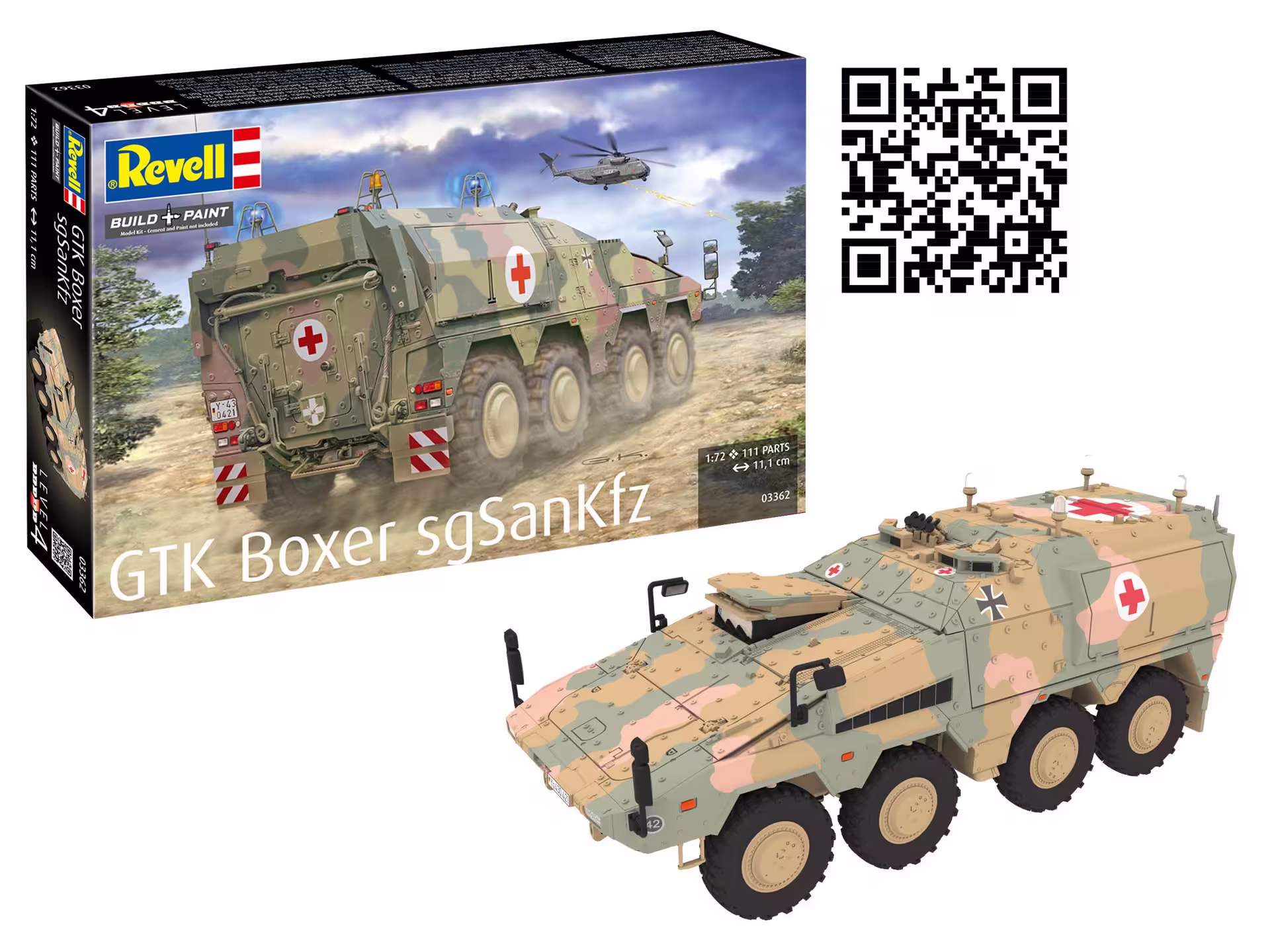 GTK Boxer sgSanKfz Modell von Revell 1:72 eilbote-onlineshop - Agrarfox