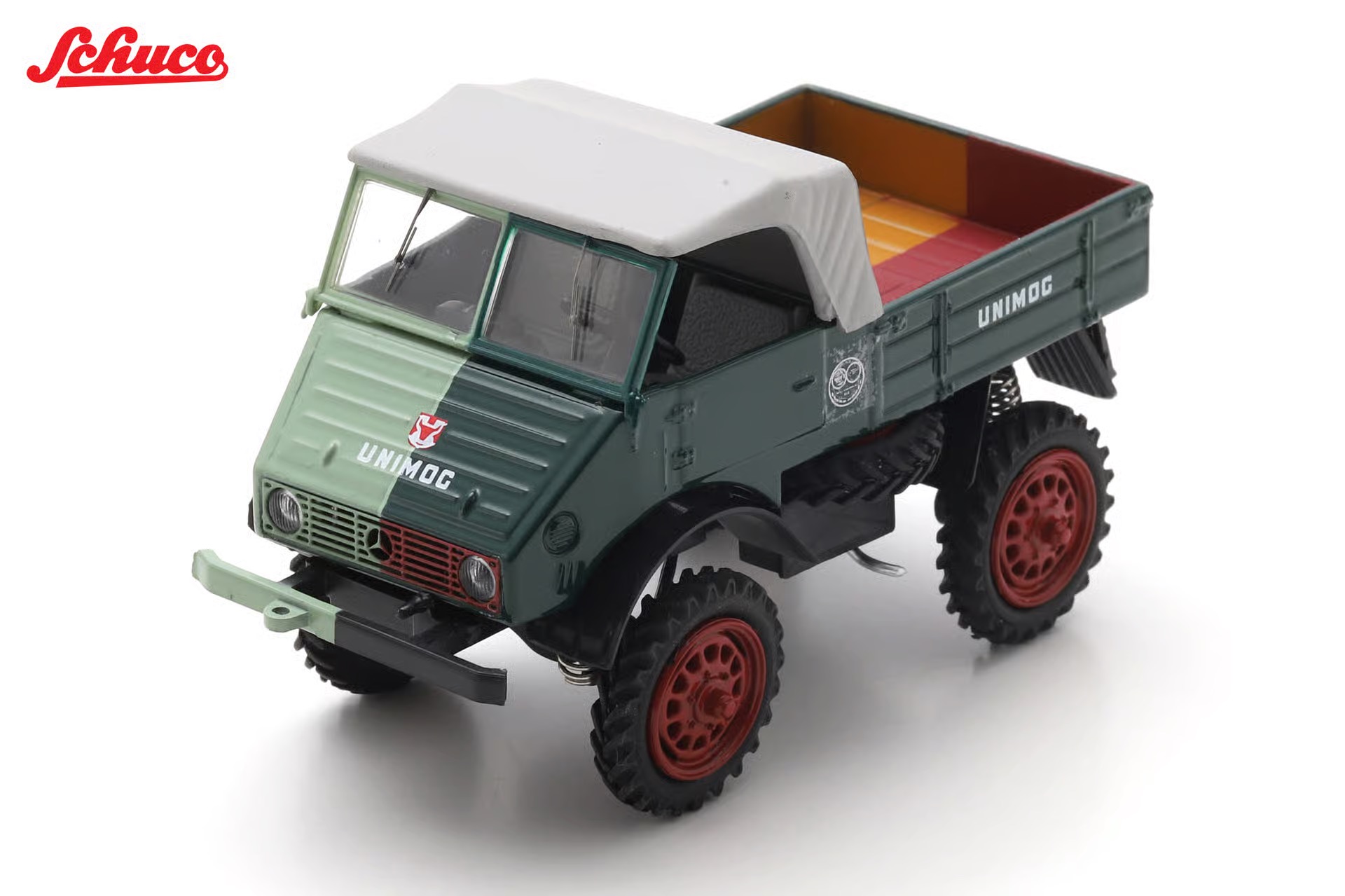 MA77127-1 Artikelname: Mercedes-Benz Unimog 401 halb alt/neu1955 Originalhersteller: Mercedes-BenzUnimog Modelltyp: 401 von Schuco im Maßstab: 1:43 Hersteller-Nr: 451430059