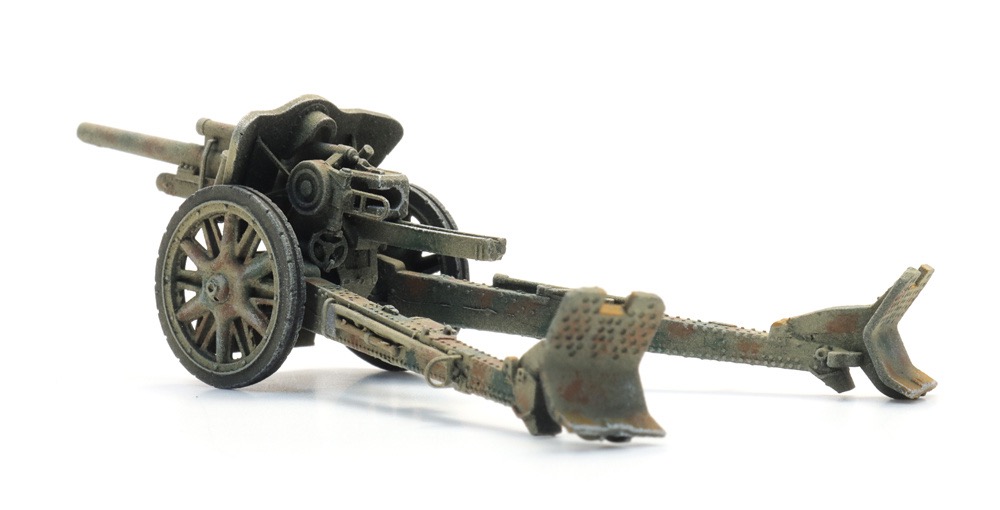 15 cm sIG 33 (schweres Infanterie Geschütz 33) Afrika Modell von Artitec 1:87