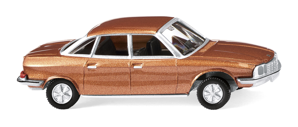 NSU Ro 80 Limousine kupfer metallic Modell von WIKING 1:87