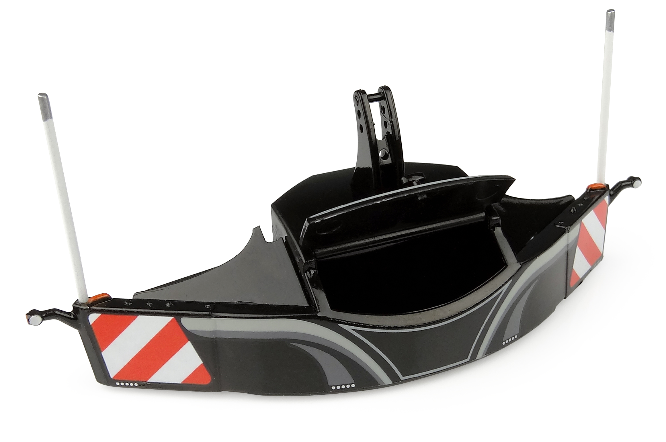 Tractorbumper Sicherheitsfrontgewicht Plus 1500 kg universal schwarz Modell von Universal Hobbies 1:32