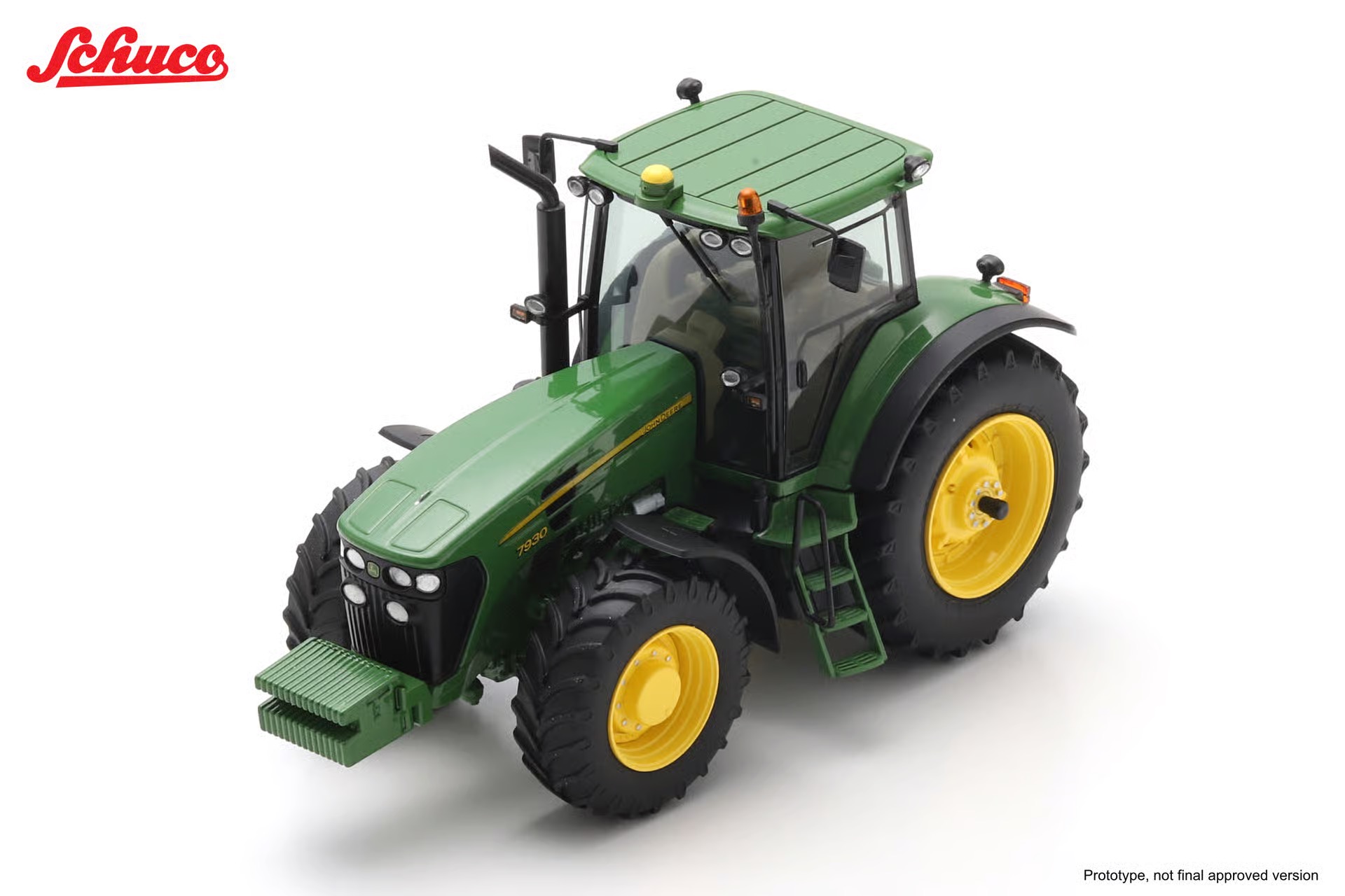 MA77128-1 Artikelname: John Deere 7930 Originalhersteller: John Deere Modelltyp: 7930 von Schuco im Maßstab: 1:32 Hersteller-Nr: 451320031