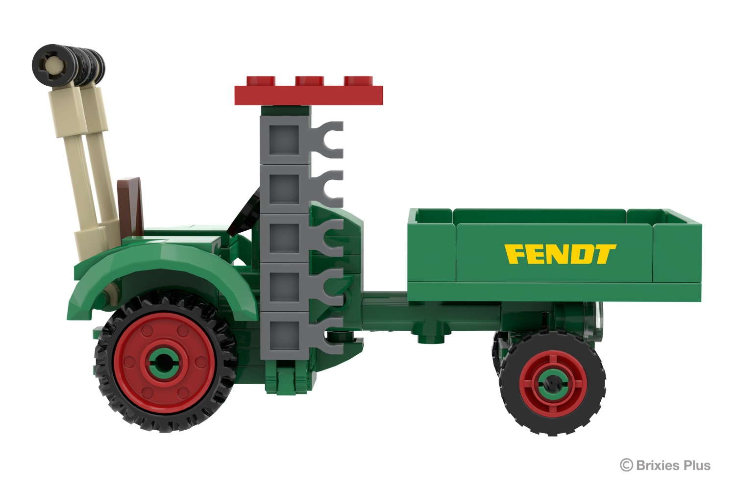 Fendt GT + Zubehör Classic Club Collection Brixies Plus Klemmbausteine