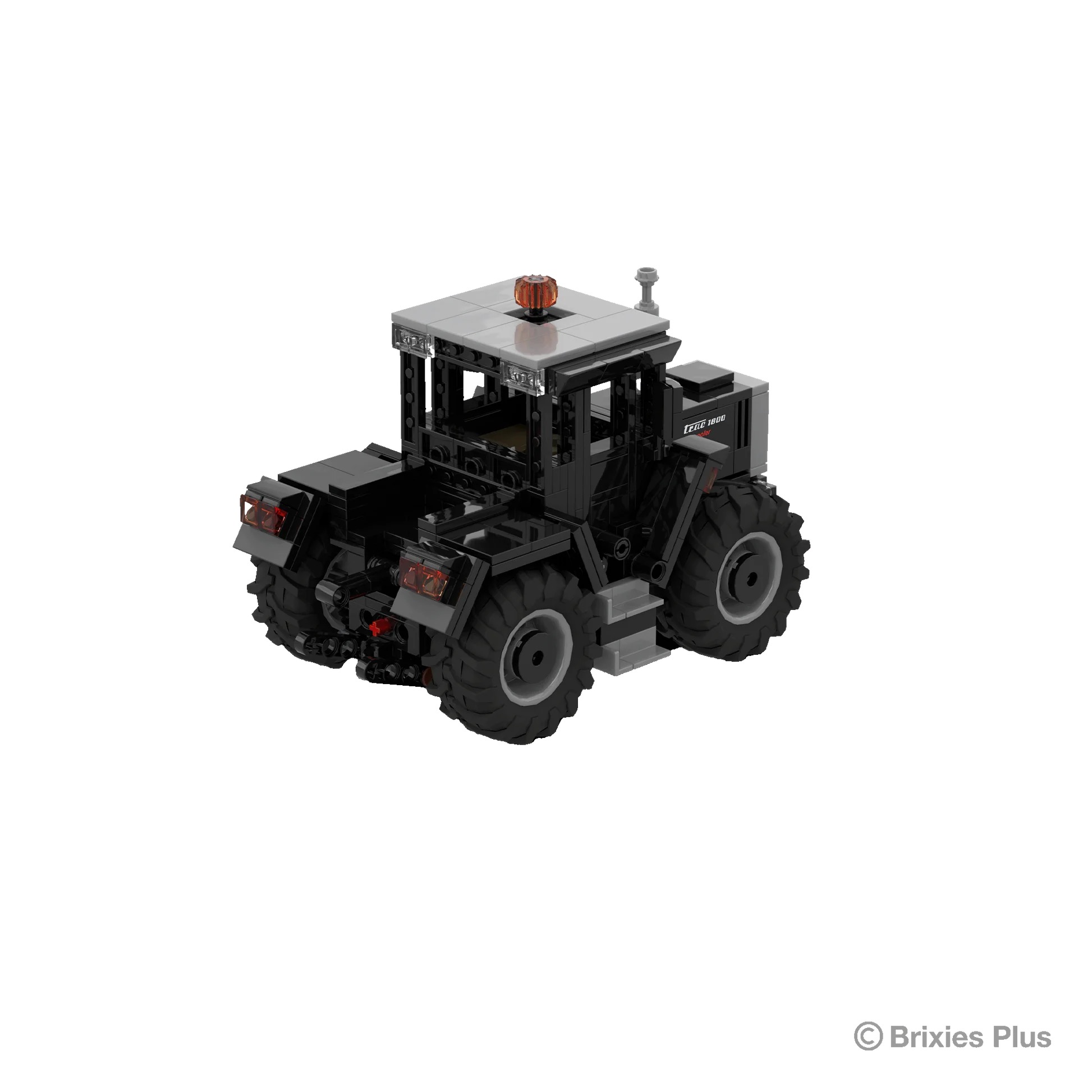 BRIXIES Plus MB-Trac 1800 schwarz Modell von Brixies Plus 1:30